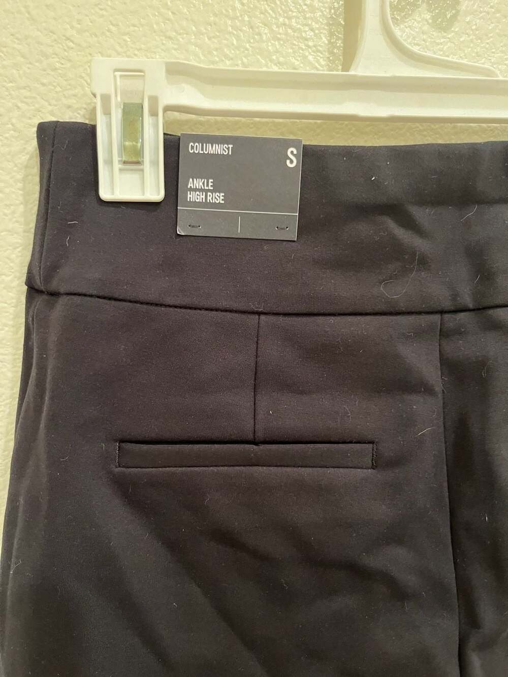 Express High Waisted Luxe Comfort Knit Columnist Ankle Pant - Picture 9 of 11